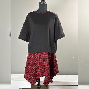 NWT Zara Punk Shirt Dress